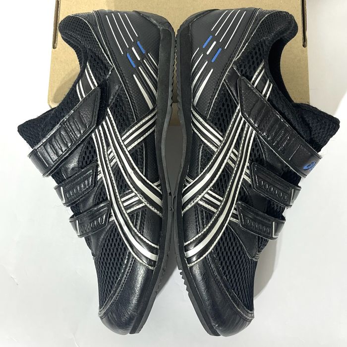 Велокросівки asics, оригінал, вінтаж на липучках, унісекс, закриті