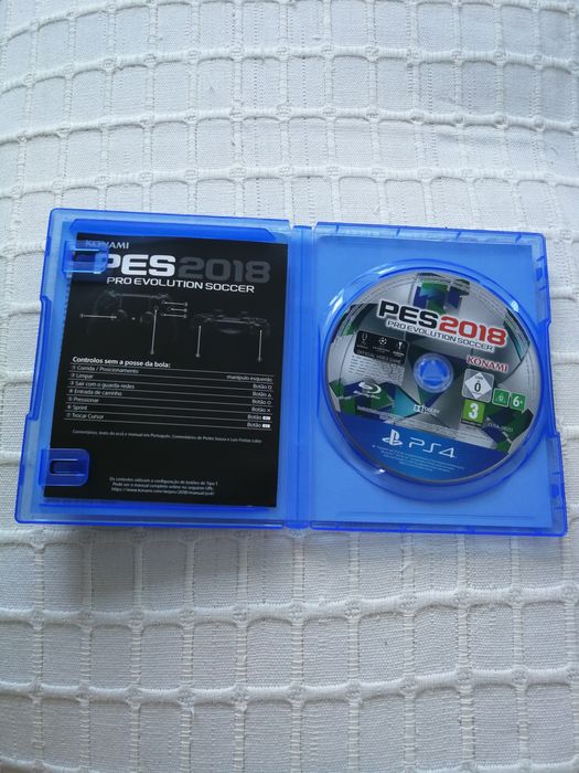 PES 2018 - PS4 - Como Novo