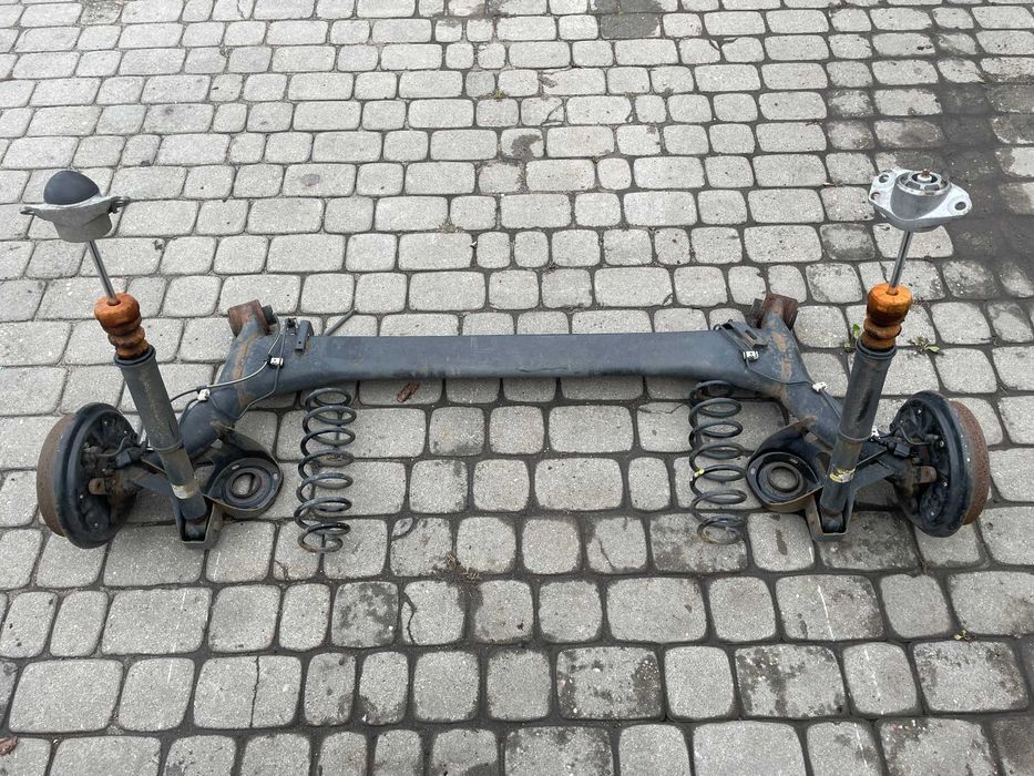 vw polo v 6r belka zawieszenie zwrotnica oś tylna komplet europa