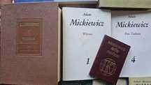A8 Adam Mickiewicz Dzieła poetyckie 1983 tom 1 i 4 Wiersze Pan Tadeusz