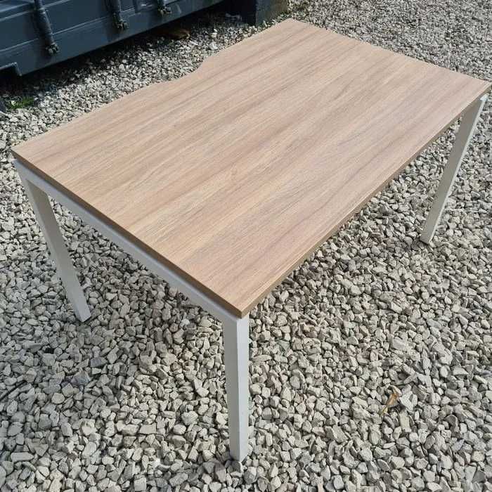 Biurko 120x80 biurka 120x80 dąb sonoma do biur szkół domu recepcji