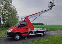 Iveco daily zwyżka podnośnik koszowy Multitel Mt202 DS 20M cmc isoli