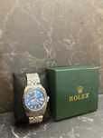 Zegarek Rolex oyster niebieski