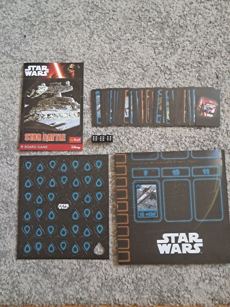 Gra Star Wars Trefl gra planszowa. Star Battle Board Game Disney