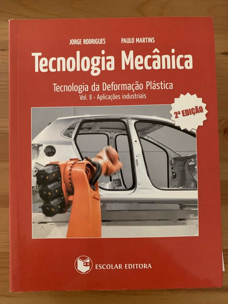 Livro Tecnologia Mecânica, Vol. II