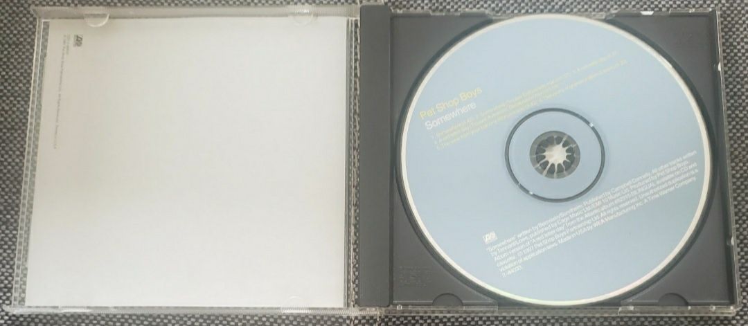 Pet Shop Boys Somewhere USA CD Maxi Single