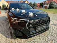 Samochód Auto do ślubu  Nowe AUDI Q8 Promocyjna cena! Dekoracje gratis