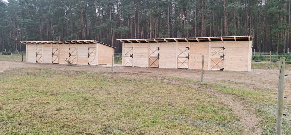 KOŃBOX boksy dla koni PROMOCJA 2 x 4sztuki 3 x 3m