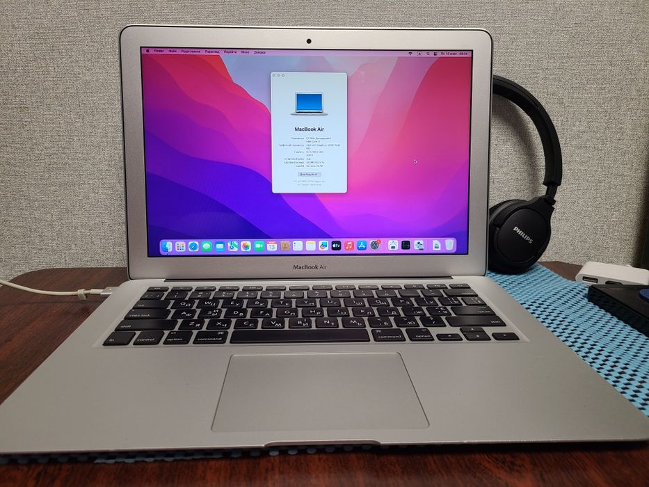 Macbook Air 6.2 2013 a1466 13,3 Intel Core i7/8/128.