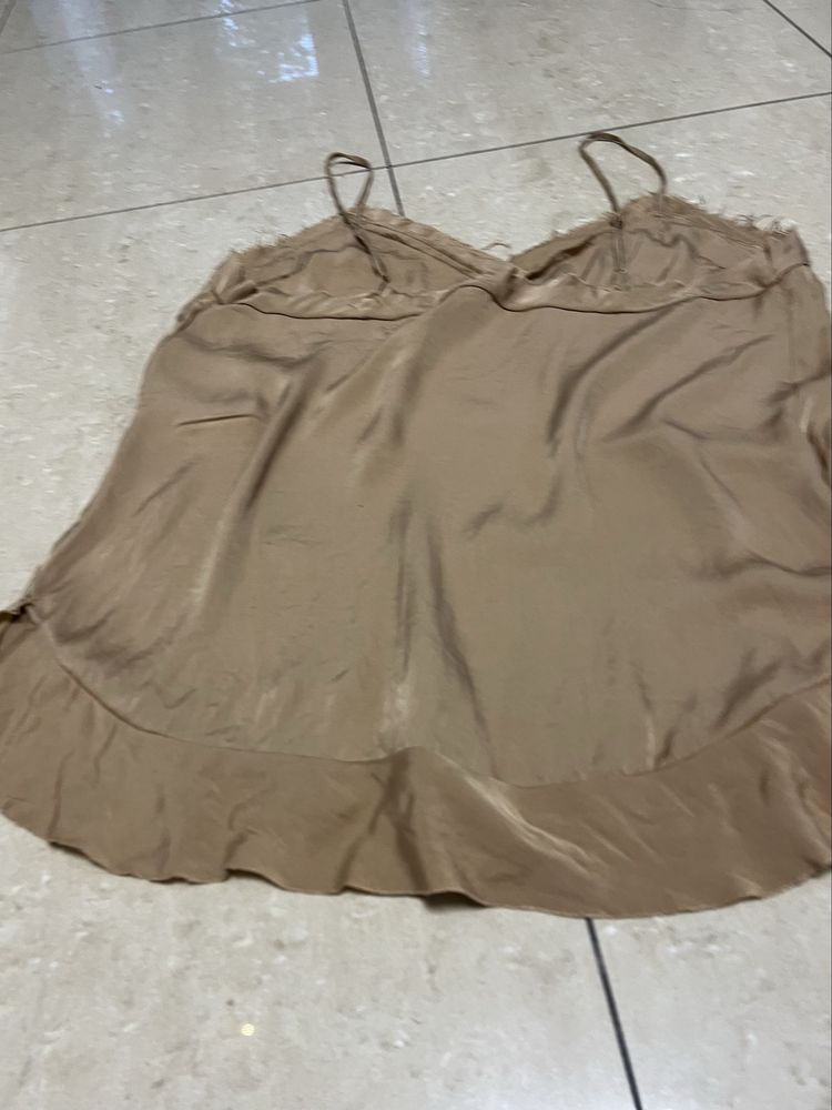 Top By Malene Birger r L silk jedwab
