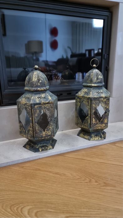 Lamparinas de decoração