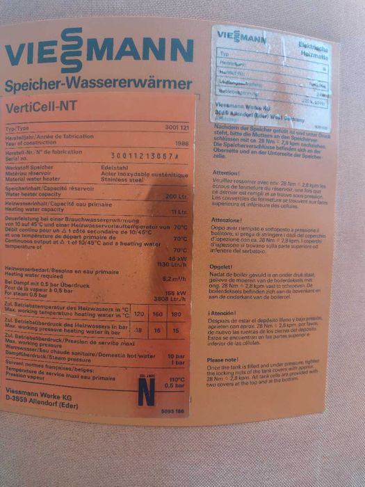 Zbiornik buforowy nierdzewny