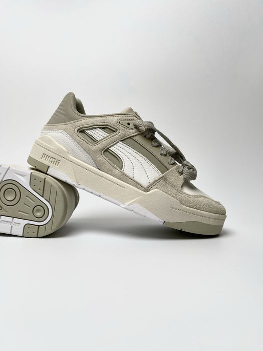Оригинал Puma Slpstream Mix Beige (388635 01) кожание Пума