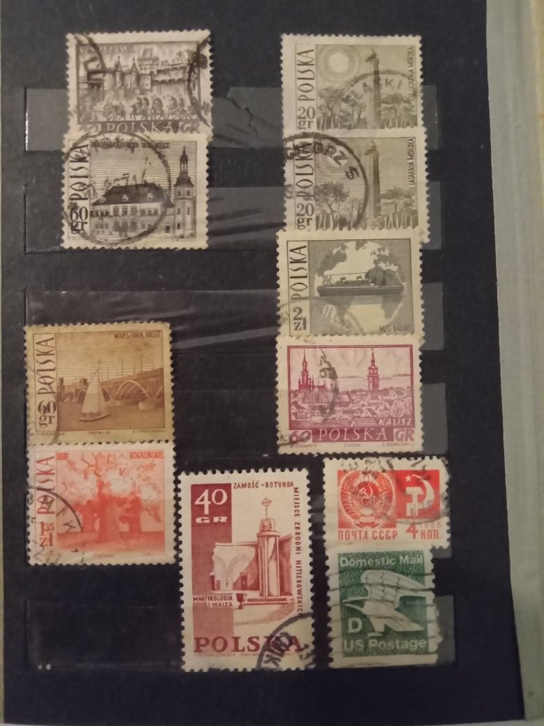Klaser znaczki pocztowe