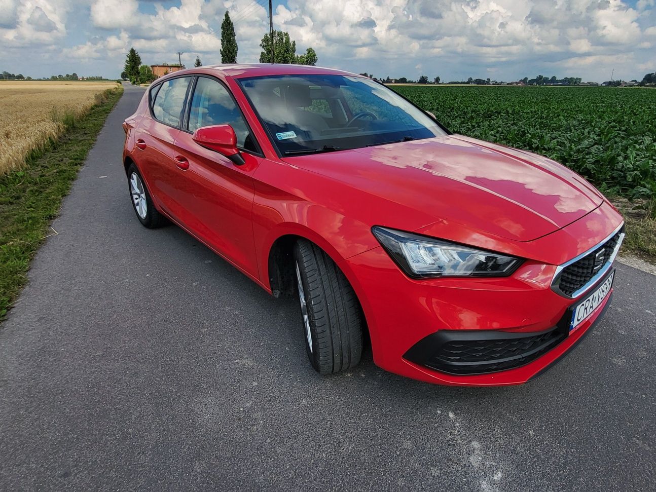 2021 Seat Leon bezwypadkowy benzyna vat 1szy wl