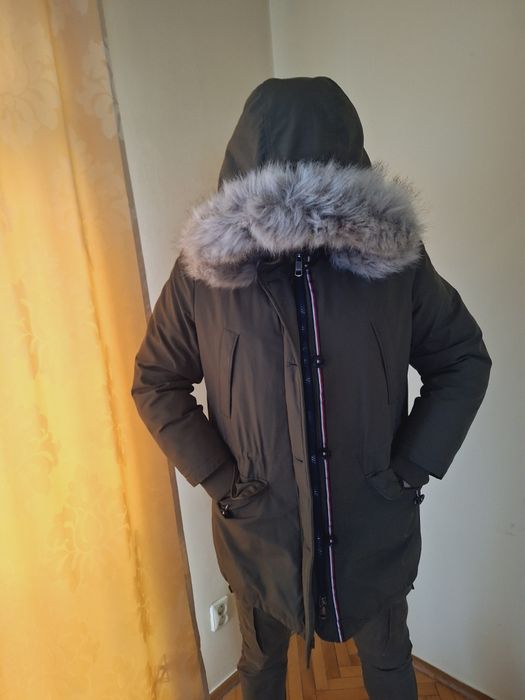 Kurtka Parka z kapturem Tommy Hilfiger z nowej kolekcji Nowa! Okazja!