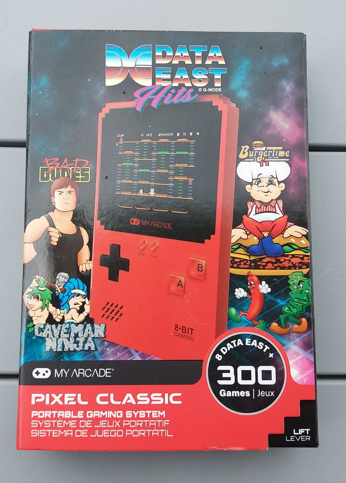 Konsola My Arcade Pixel Classic czerwona - STAN JAK NOWA