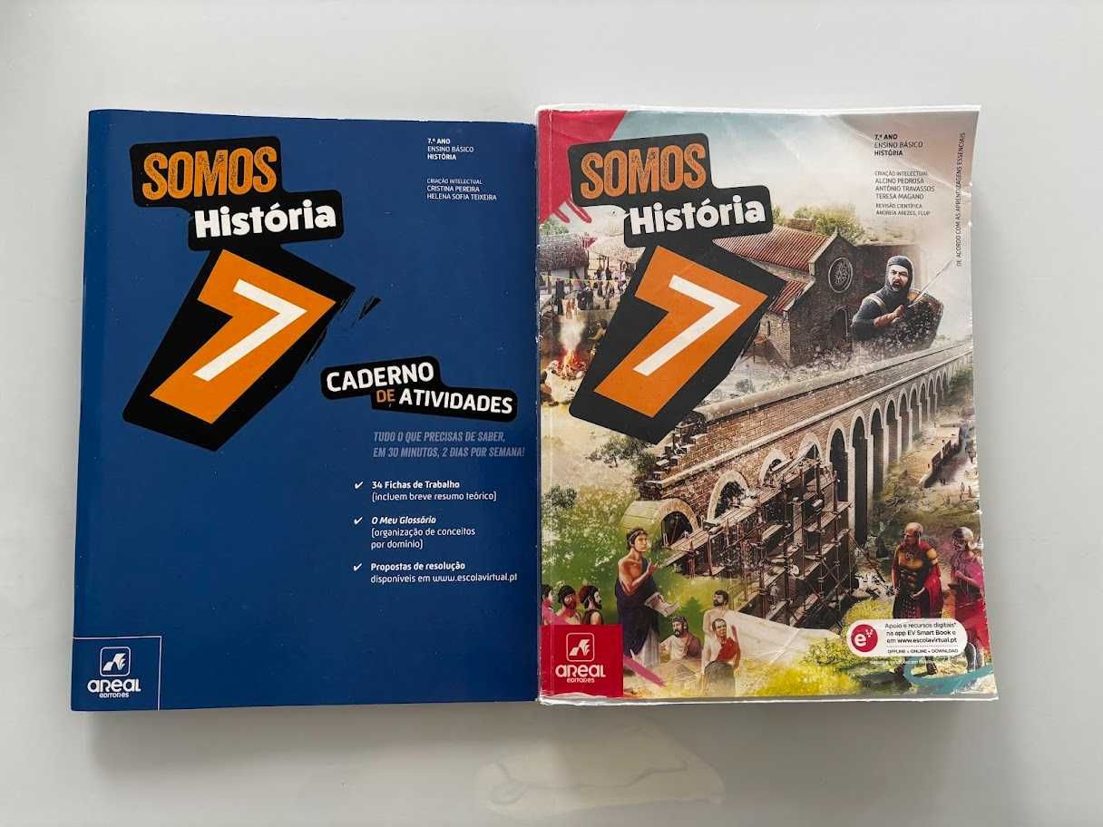 Somos História 7 - 7.º Ano Livro e Caderno de actividades