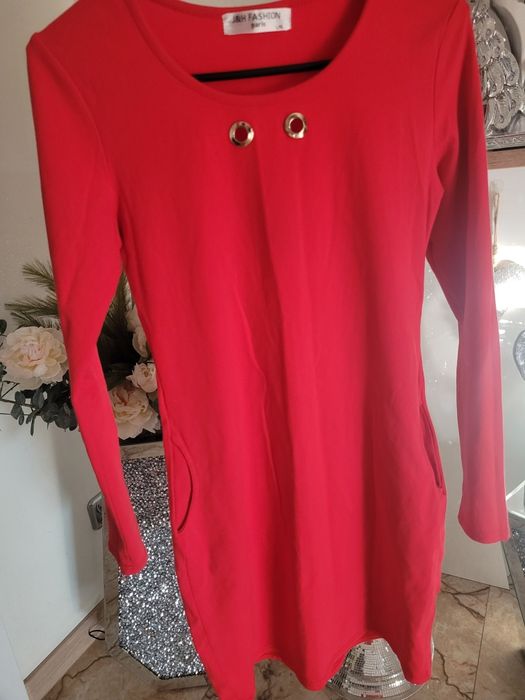 Sukienka materiałowa m