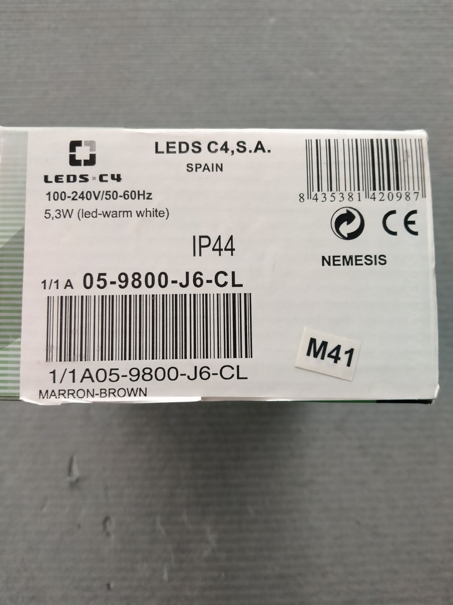 Zewnętrzna lampa ścienna Leds-C4 Nemesis