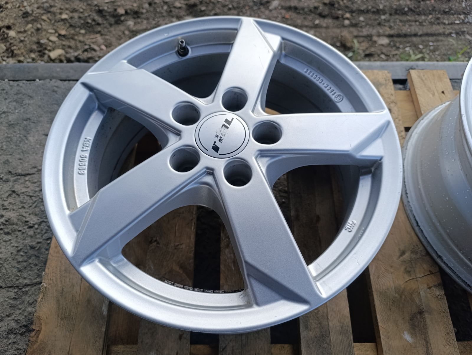 Легкосплавні диски 5*112 R16 титани Р16
