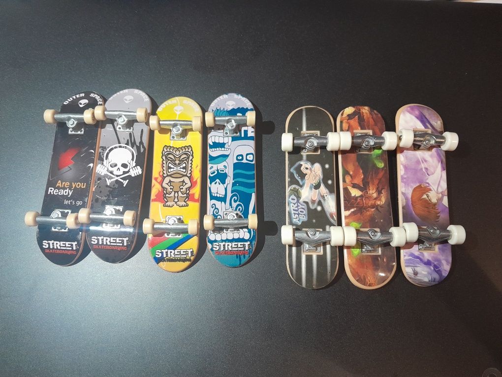 Fingerboard mini deskorolka 7szt