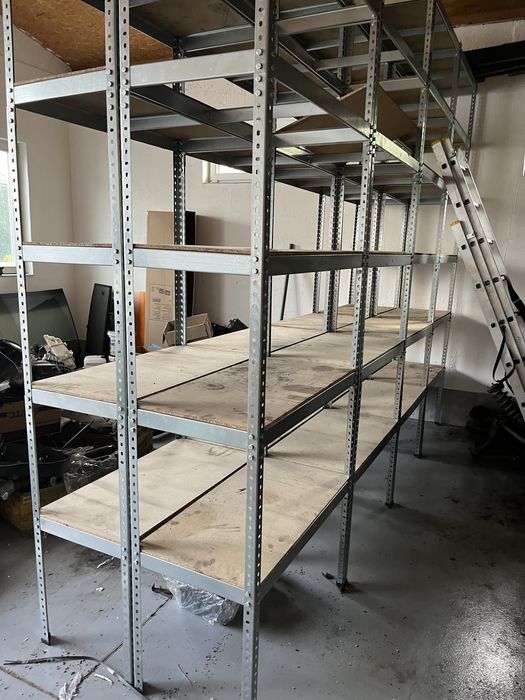 Regaly magazynowe skrecane modulowe