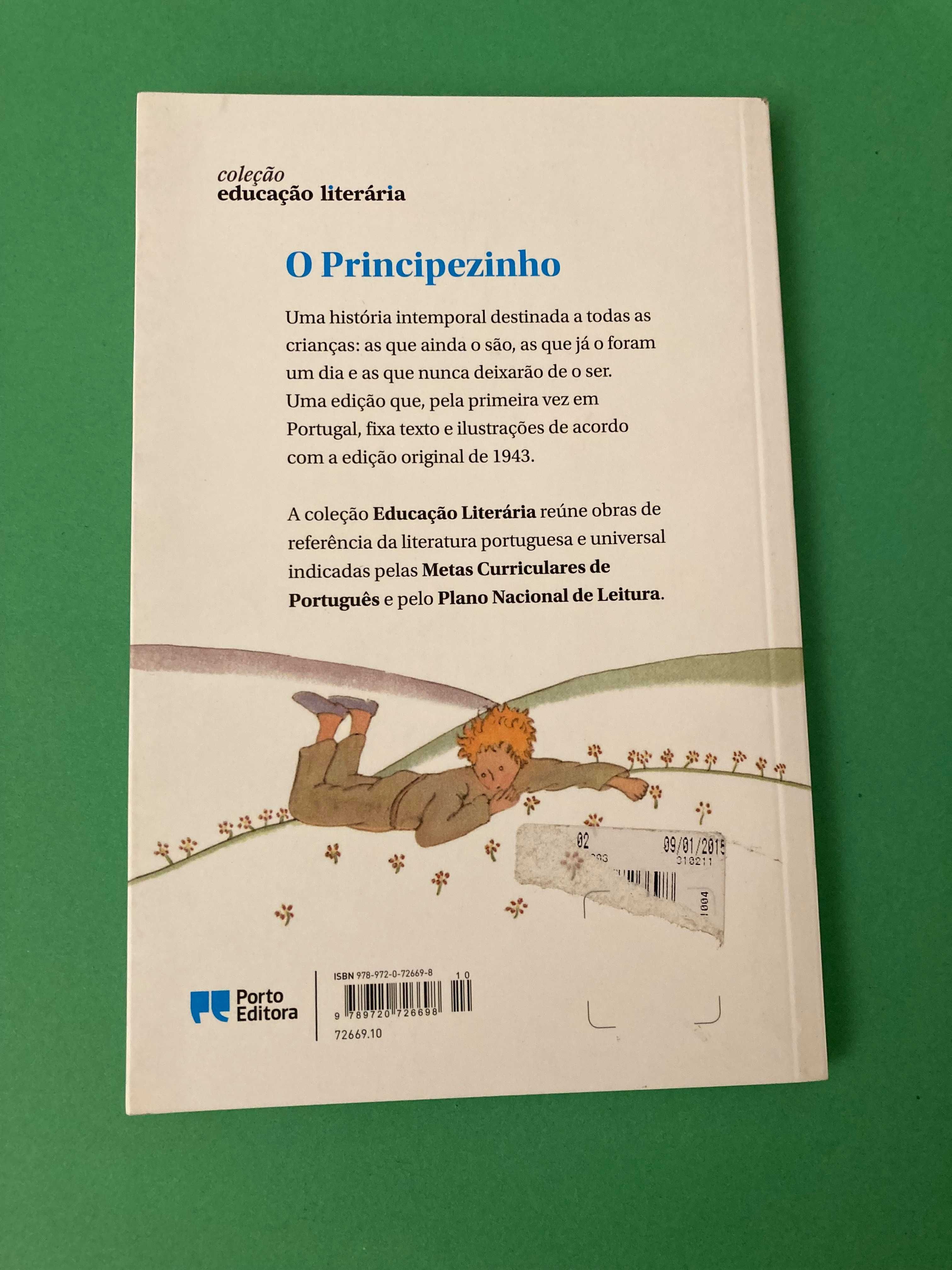 Livro O Principezinho Porto Editora Novo