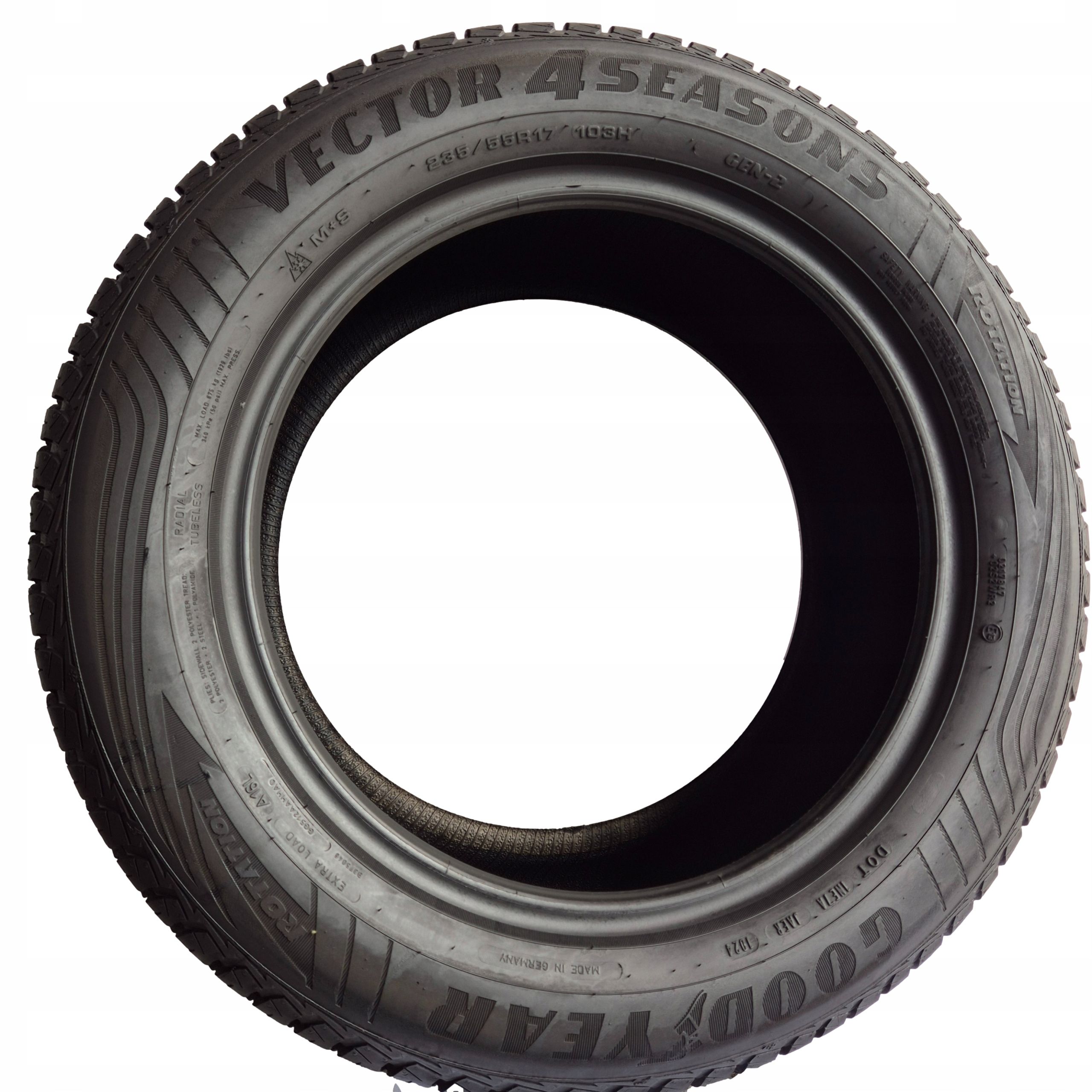 Goodyear vector 4Seasons G2 235/55 R17 103H 2024 8 8,5mm