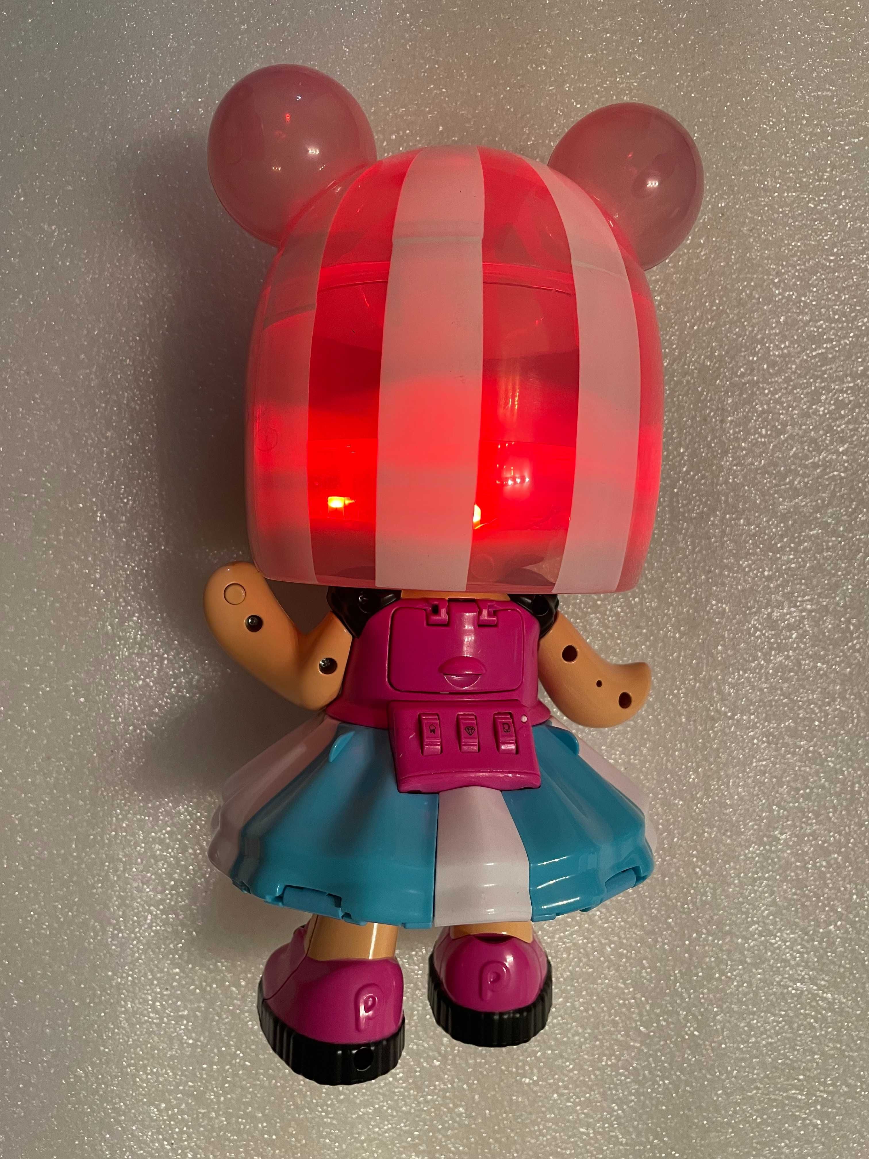 Pinypon Lampka Magic Secret Code duża figurka 30 cm Różowa Laleczka