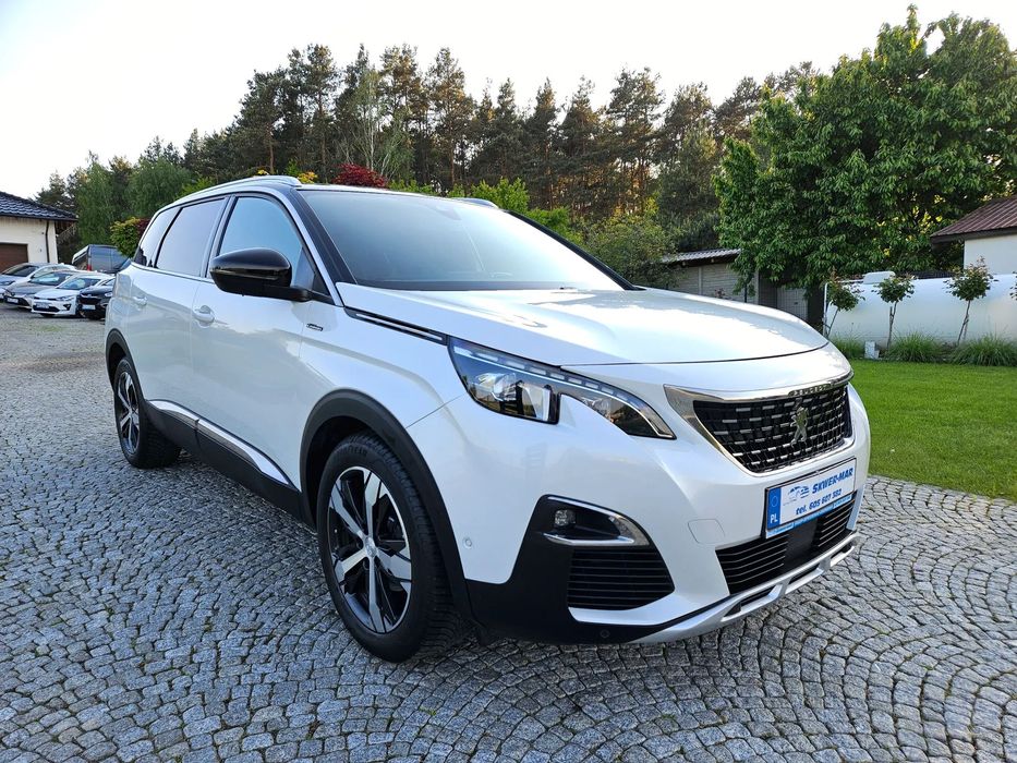 Peugeot 5008 GTLINE*1WŁ*2017XI*1.6HDI*120KM*AUTOMAT*58957KM*7-oS*SERWIS*ASO*Zamiana
