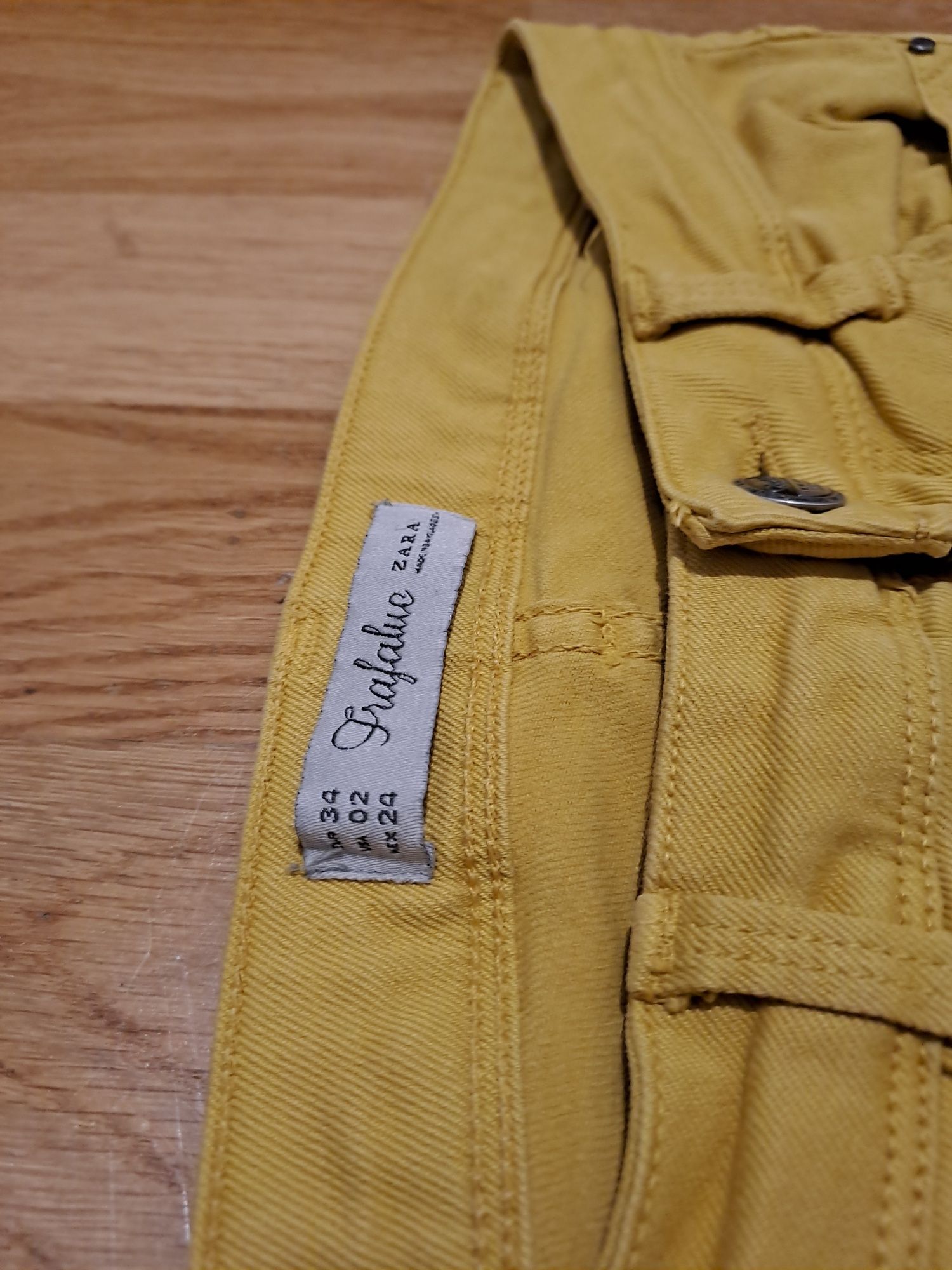 Spodnie rurki Zara xs/34