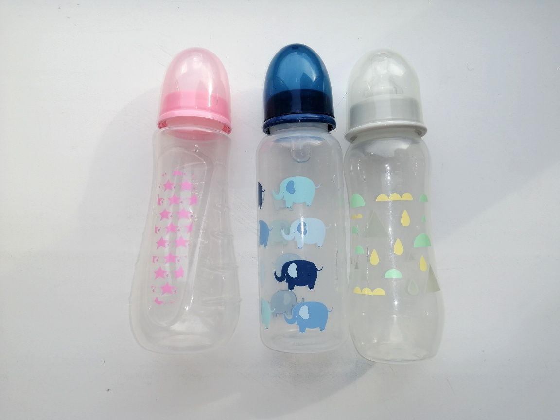 Новая пластиковая бутылочка пляшечка пляшка для годування Suavinex 250
