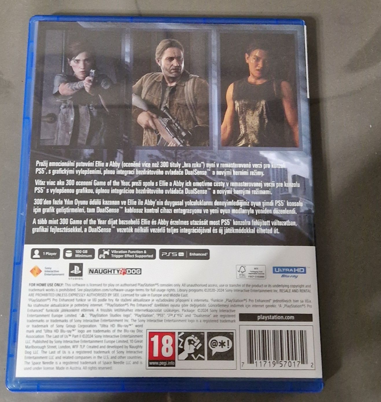 The last of us II PlayStation 5