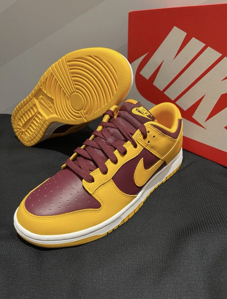 Оригінал кросівки Nike Dunk Low Arizona State Найк данки жовті Арізона