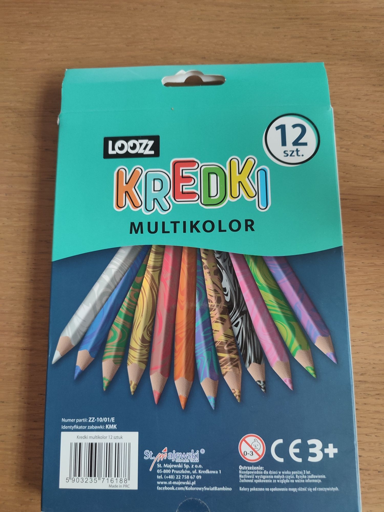 Kredki multikolor Loozz NOWE