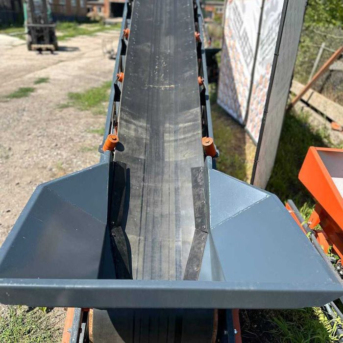 Бункеры-перегрузчики зерна, конвейера ленточные, транспортеры, конвеєр