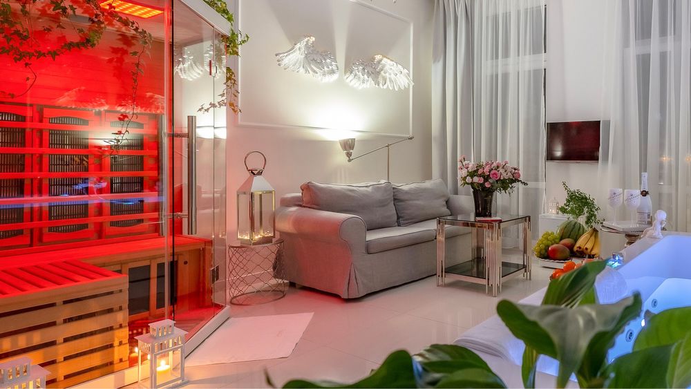 Apartament Sensual JACUZZI SAUNA Poznań Centrum Sylwester Święta