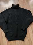 Sweter,golf damski czarny
