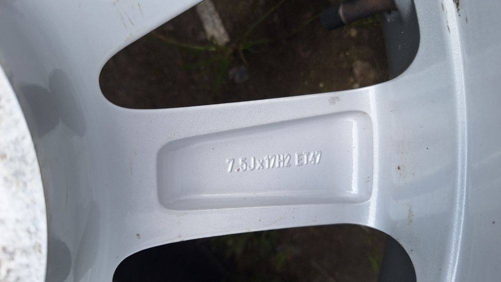 Alufelgi vw skoda seat 5x112  17''