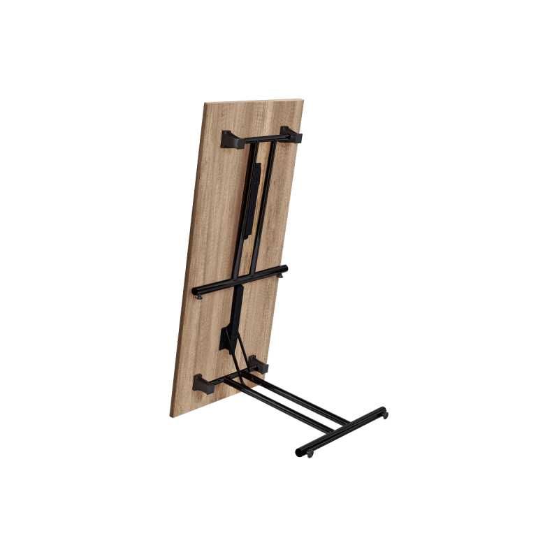 Stół konferencyjny FOLD BL 120x68cm Dąb Sonoma