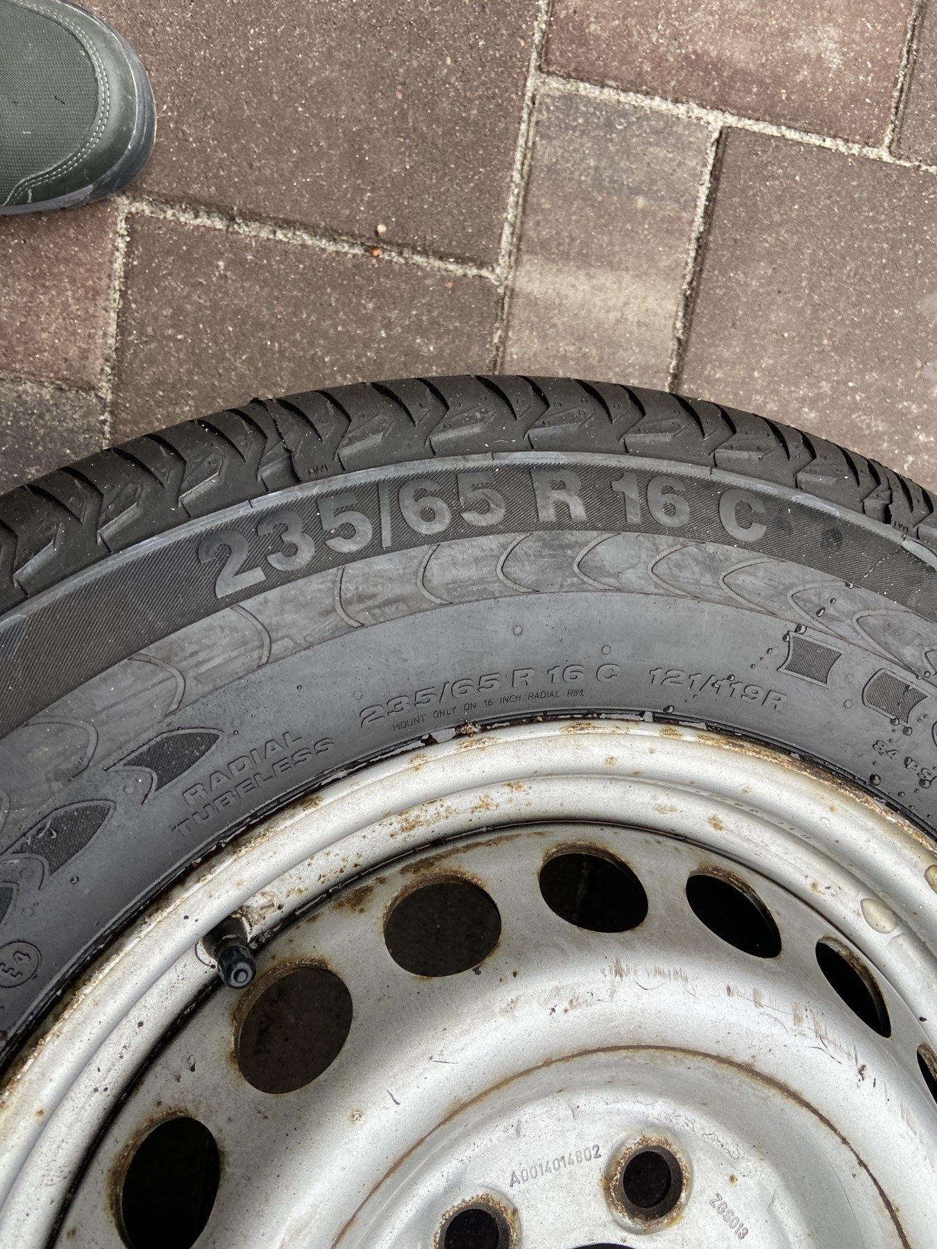 Запаска Sprinter Crafter 235/65/ R16C