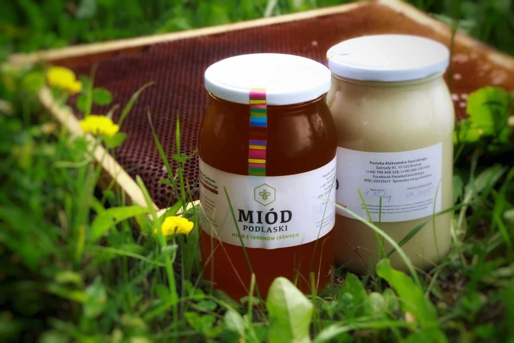 Naturalny Miód pszczeli lipowy z własnej pasieki Pasieka Sawickiego