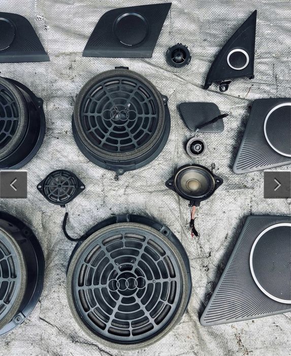 AUDI A4 B8 GŁOŚNIKI BANG&OLUFSEN KOMPLET osłony kombi avant kostki org