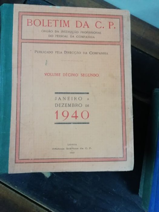 Boletins da Companhia dos Caminhos de Ferro Portugueses - 1929 a 1964