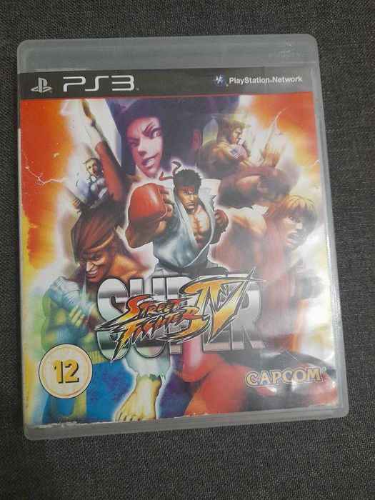 Super Street Fighter IV (PS3, английская версия)