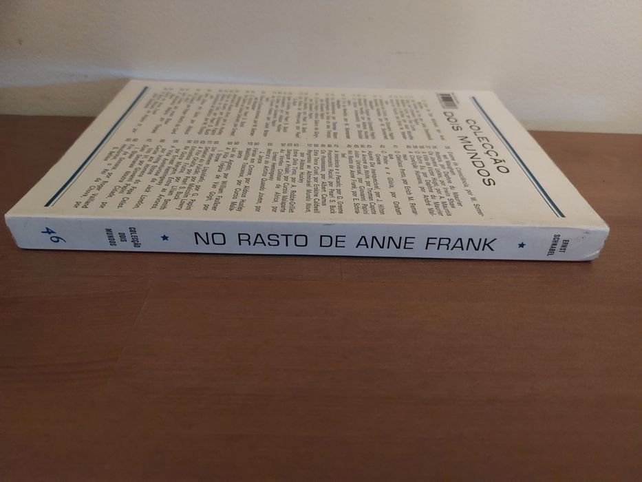 L " No Rasto de Anne Frank " Ernst Schnabel (Optimo Estado)