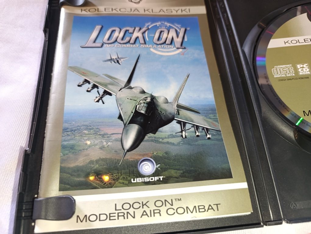 Lock On Air Combat Simulation PC po polsku stan idealny sklep