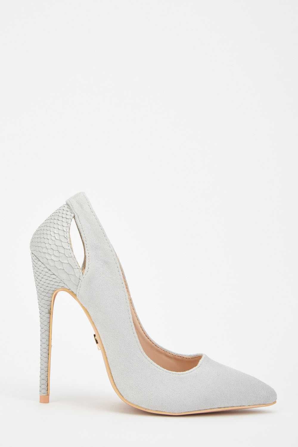 Nowe buty Lost Ink 40 szare szpilki obcasy wysokie eleganckie szpic