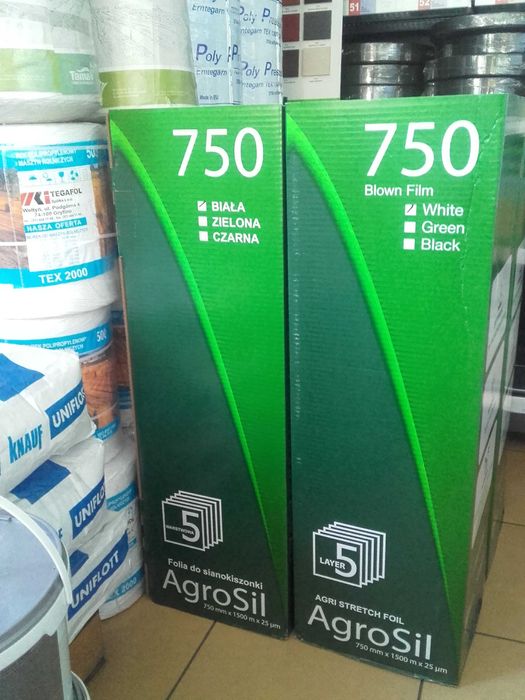 Folia do sianokiszonki AGROSIL 750x1500